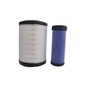 Aftermarket Inner and Outer Air Filter Kit AT175344 AT175345 for JD Backhoe Loader 410E 410G Bulldozer 450H Excavator 110 120 — 5