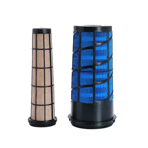 Aftermarket Inner and Outer Air Filter Kit RE282286 RE282287 for John Deere Tractor 5045D 5045E 5050E 5055E 5060E 5065E 5075E 5075EF — 6