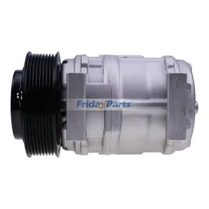 10PA15C A/C Compressor AL155836 for John Deere Tractor 6110 6120 6200 6210 6300 6310 7320 7420 7505 7520 — 4