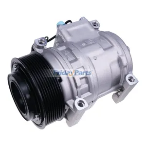 10PA15C A/C Compressor AL155836 for John Deere Tractor 6110 6120 6200 6210 6300 6310 7320 7420 7505 7520 — 5