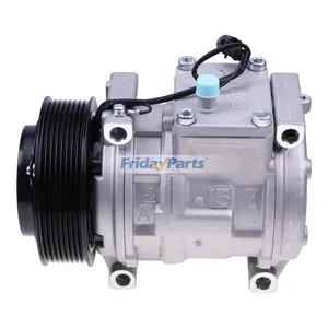 10PA15C A/C Compressor AL155836 for John Deere Tractor 6110 6120 6200 6210 6300 6310 7320 7420 7505 7520