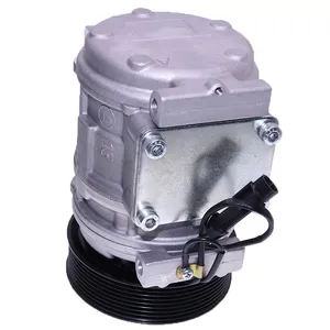 10PA15C A/C Compressor AL176858 for John Deere Loader 318D 319D 320D 323D 326D 328D 329D 332D 333D — 2