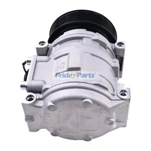 10PA15C A/C Compressor AL176858 for John Deere Tractor 1654 1854 2054 2104 5620 5720 5820 6130 6230 6330 6430 6530 6534 6630 6830 6930 7130 7230 7330 — 7
