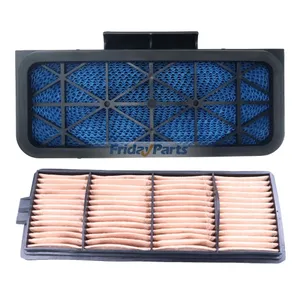 Air Filter Kit AL215055 AL215054 for John Deere Engine 4045 Tractor 6110M 6110R 6120M 6130M 6140M 6R110 6R120 6R130 6R140 6R150 — 4