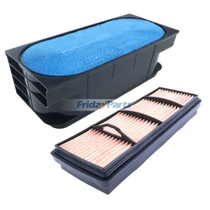 Air Filter Kit AL215055 AL215054 for John Deere Engine 4045 Tractor 6110M 6110R 6120M 6130M 6140M 6R110 6R120 6R130 6R140 6R150 — 2