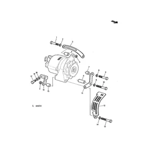 Alternator AL28516 for Johe Deere Engine 3029 Tractor 1020 1530 2020 2030 2040 — 3