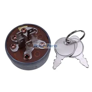 5 Terminal 3 Position Ignition Switch With 2 Keys AM102551 AM34872 for John Deere S80 S82 S92 R70 R75 R92 65 66 68 70 21P 100 108 111 111H 112H 1170 — 5