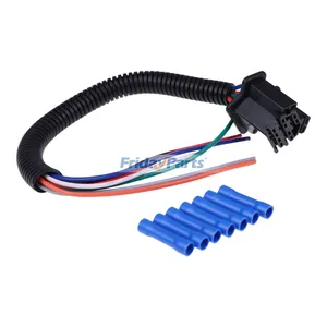 Key Switch Wire Harness Repair Kit AM133597 for Briggs & Stratton CV15S CV23S CV490S Kawasaki FH500V FS730V Engine John Deere X350 X300 L110 D110 S240 Tractor