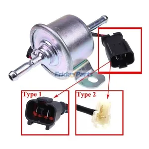 12V  Fuel Pump AM876266 AM876207 for Yanmar Engine 3TMN72 3TNV88 4TNV88 John Deere Tractor 110 332 2520 4005 1445 1515 1550 1570 — 2