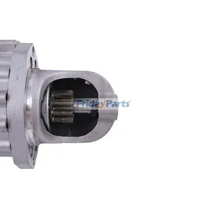 12V 10T Starter AR41627 SE501414 for John Deere Engine 6059 6076 6466A 6466D 6466T Loader 544E 644E JD500C — 3