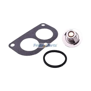 Thermostat and Gasket Kit AR48675 for John Deere Tractor 2640 4955 6320 8100T Loader 640E 740A Harvester 9100 — 4