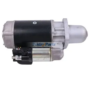 12V 10T Starter Motor SE501422 AR55639 AR77215 for John Deere Loader 500C 510 644E Tractor 7210 7610 — 2