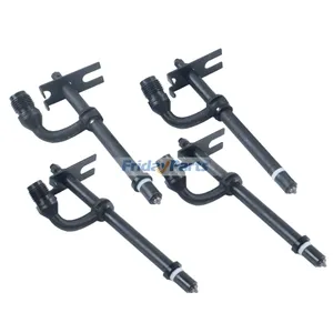 4 Pieces Fuel Injector AR89564 for John Deere 4180 4202 4219 4239 Engine 350B 400G 450 455G 550G 555G 650G 70D 290D 380 480 482C JD380 JD480 — 6
