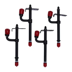 4Pcs Fuel Injector AR89564 for John Deere 4180 4202 4219 4239 Engine 350B 400G 450 450B 450C 450D 450G 455G 550G 555G 650G 70 70D 290D 380 480 480A 480B 480C 482C JD380 JD480