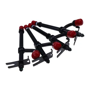 4Pcs Fuel Injector AR89564 for John Deere 4180 4202 4219 4239 Engine 350B 400G 450 450B 450C 450D 450G 455G 550G 555G 650G 70 70D 290D 380 480 480A 480B 480C 482C JD380 JD480 — 6