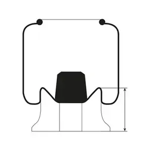 HENDRICKSON ROR ROAD SUSPENSION AIRBAG (UC)