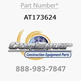AT173624 - 12v 65a Alternator | Deere | 310E / 650H / 450J / 410E / 450H / 310SE / etc | Backhoe