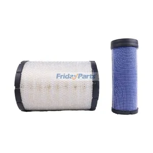 Air Filter Kit AT175344 AT175345 for John Deere 110 120 410E 410G 1850 450H 550H 650H 450J 550J 650J — 3