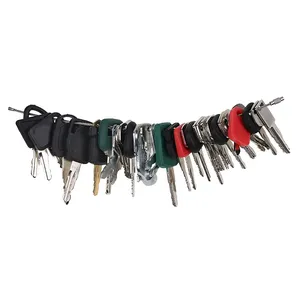 42 Pcs Key for CASE Caterpillar CAT John Deere JCB Komatsu Volvo Heavy Equipment — 2