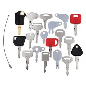 18 Pcs Ignition Key for CASE Caterpillar CAT Hitachi JCB John Deere Kobelco Komatsu Takeuchi Volvo Heavy Construction Equipment — 4