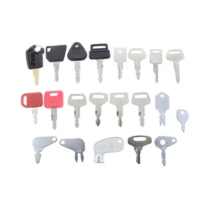 21 Pcs Ignition Key for CASE Caterpillar CAT Komatsu John Deere Heavy Equipment — 4