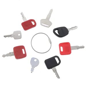 8 Pcs Ignition Key for John Deere Komatsu Hitachi CASE Briggs & Stratton Husqvarna??Kohler Heavy Construction Equipment — 6