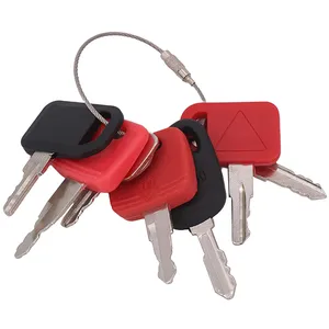 8 Pcs Ignition Key for John Deere Komatsu Hitachi CASE Briggs & Stratton Husqvarna??Kohler Heavy Construction Equipment