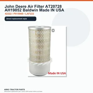 John Deere Air Filter AT20728 AH19852 Baldwin — 2