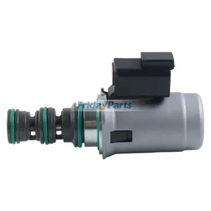 24V Solenoid Valve Assembly AT303799 AT224576 for John Deere Engine 6068 6090 Excavator E140LC E210LC E230LC Loader 444J 544H 544J 624H 624J 644H 744J 824J — 6