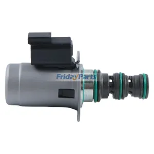 24V Solenoid Valve Assembly AT303799 AT224576 for John Deere Engine 6068 6090 Excavator E140LC E210LC E230LC Loader 444J 544H 544J 624H 624J 644H 744J 824J — 5