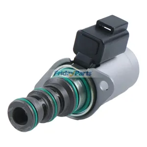 24V Solenoid Valve Assembly AT303799 AT224576 for John Deere Engine 6068 6090 Excavator E140LC E210LC E230LC Loader 444J 544H 544J 624H 624J 644H 744J 824J