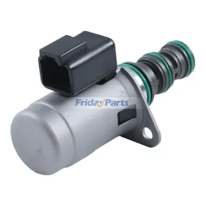 24V Solenoid Valve Assembly AT303799 AT224576 for John Deere Engine 6068 6090 Excavator E140LC E210LC E230LC Loader 444J 544H 544J 624H 624J 644H 744J 824J — 4