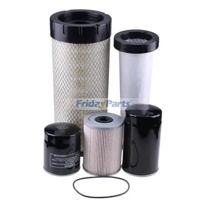 500 Hours Oil Fuel Air Filter Kit MIU800650 MIU802154 MIU802421 AT338105 AT336803 for John Deere Skid Steer Loader 312GR 314G 316GR 317G 318G — 3
