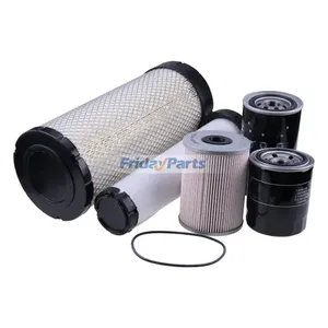 500 Hours Oil Fuel Air Filter Kit MIU800650 MIU802154 MIU802421 AT338105 AT336803 for John Deere Skid Steer Loader 312GR 314G 316GR 317G 318G — 4