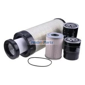 500 Hours Oil Fuel Air Filter Kit MIU800650 MIU802154 MIU802421 AT338105 AT336803 for John Deere Skid Steer Loader 312GR 314G 316GR 317G 318G — 2