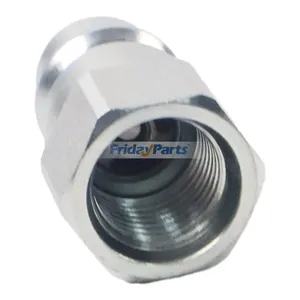 4 Pieces Male Hydraulic Quick Coupler Plug AW32184 for John Deere Engine 4045 Loader 220R 300X 700M H120 H165 — 6