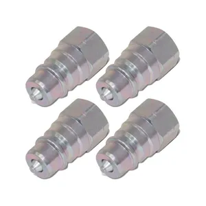 Male Hydraulic Quick Coupler Plug AW32184 for John Deere H120 D120 220R Loader — 2