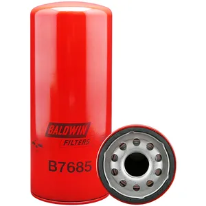 Baldwin B7685 By-Pass Lube Spin-On Engine Oil Filter – 1-3/8"-16 Thread…