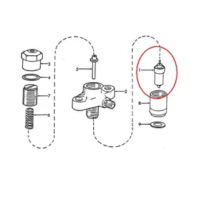 Simms CAV injector nozzle BDL110S6133 — 2