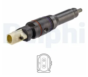 Delphi CR EU6 Smart Injektor F2P DAF CF XF BEBJ1D04001 <> 2047600 (Werksneu)