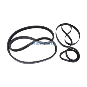 Belt Set 78-1736 78-1669 78-1690 for Thermo King T-Series 1080R 1200R 1000R 1090 1000S T-1090