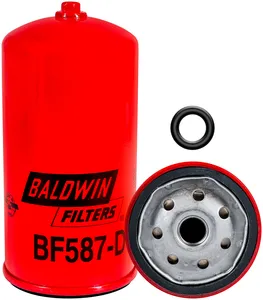 Secondary Fuel Spin-on with Drain