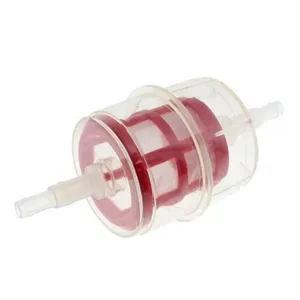 Inline diesel filter with 6mm and 8mm barbs