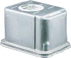 Dual-Stage Box-Style Metal Fuel Filter