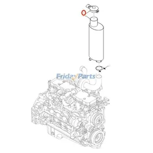 Rain Cap P270541 for CASE Harvester 2388 2588 6130 7230 AFX8010 Sprayer SPX4260 SPX4410 — 8