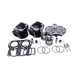 Cylinder Head Piston Gasket Top End Kit 2GU-11321-00-00 for Yamaha ATV Banshee 350 1987-2006 — 4