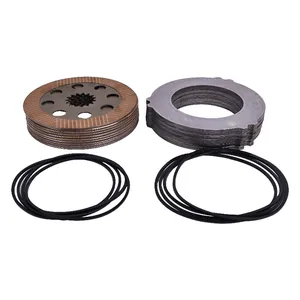Brake Friction Counter Plates and Seals Set BRL40-0252 for JCB Backhoe Loader 1400B 1550B 1600B 1700B 214 215 3CX 3D 3DX 4C — 3