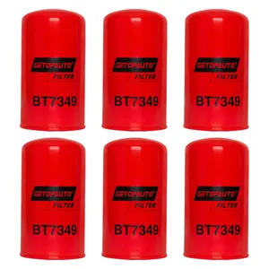 6PCS BT7349 Oil Filter Spin-On 7-1/8"x3-11/16"x7-1/8"Replaces Baldwin…