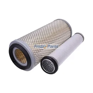 Inner & Outer Air Filter Set E6NN9B618AA E6NN9R500DA for Ford New Holland Tractor 231 335 420 515 545 2310 2600 3055 3150 3310 4100 — 2