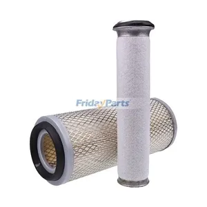 Inner & Outer Air Filter Set E6NN9B618AA E6NN9R500DA for Ford New Holland Tractor 231 335 420 515 545 2310 2600 3055 3150 3310 4100 — 3
